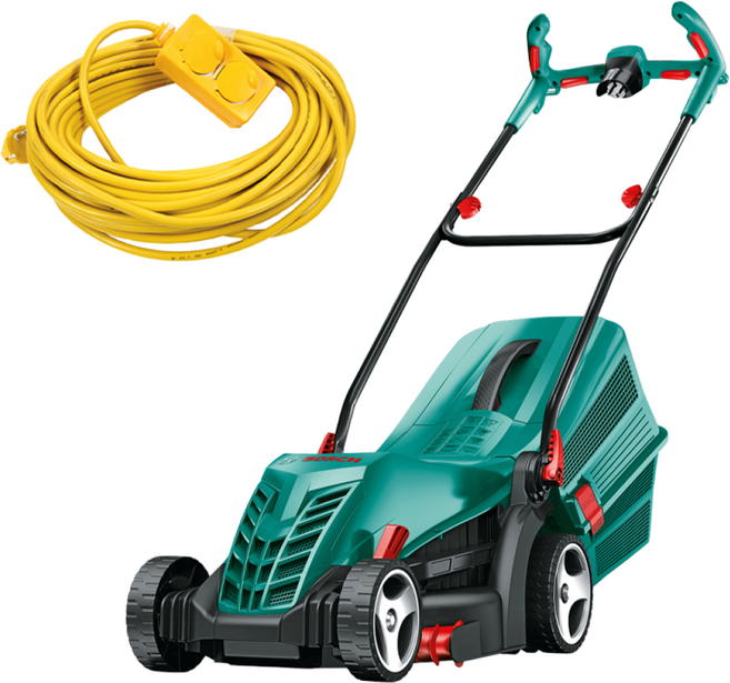 보쉬 전기 전동 잔디깎이 잔디깍기 잔디깍는기계 ARM37 + 20M 연장선 세트, 1개