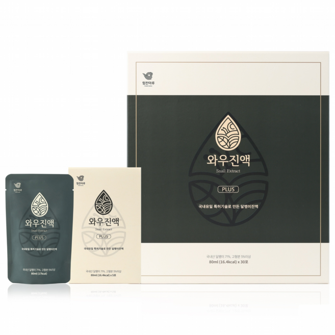 힘찬마루 와우진액 플러스, 80ml, 30개