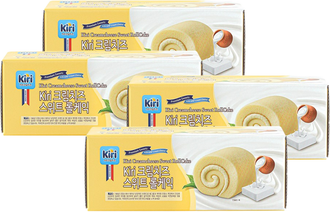 끼리 크림치즈 스위트 롤케익 280g 4개