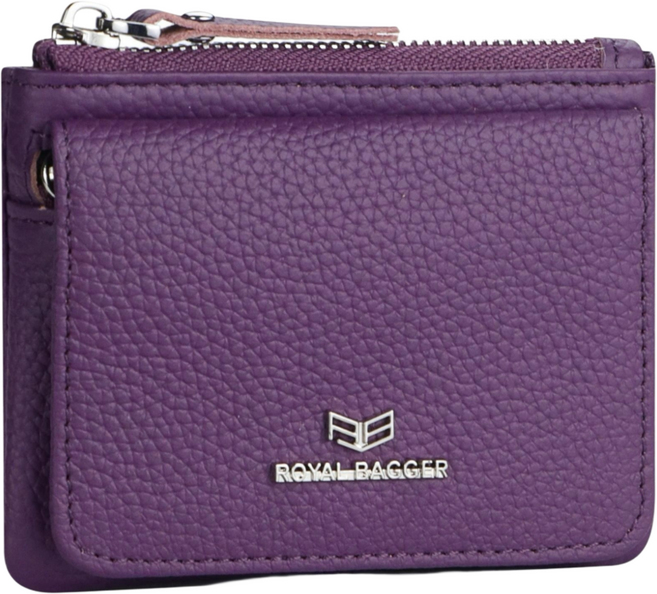 Royal Bagger RFID 차단 가죽 미니 지갑 동전 정리 카드 열쇠 수납 여행 필수템 실용 선물 추천 민트그린