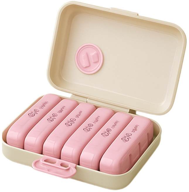 딜헤븐 완벽한 밀폐 일주일 분할 약통