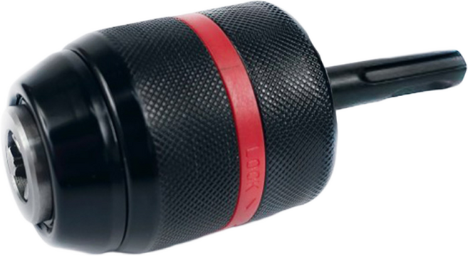 세인티에프 원터치 락 키레스척 2~13mm + SDS 아답터 세트 해머 함마 드릴, 1세트