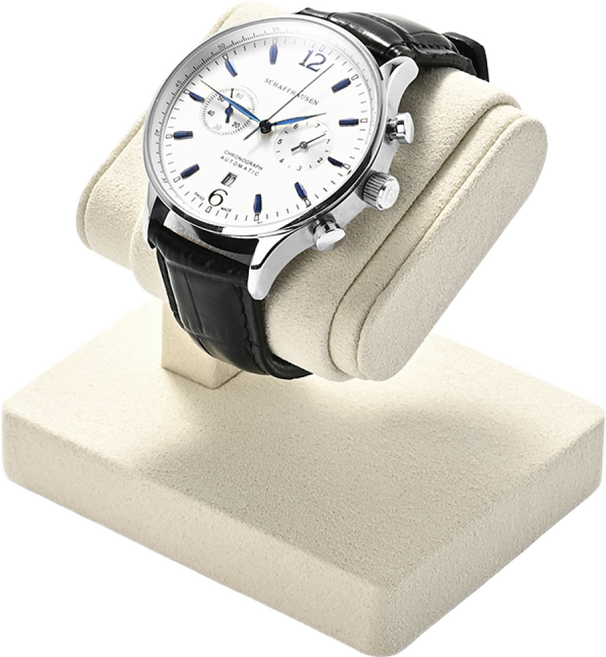 FANXI 다기능 시계 거치대 시계 보관함 스마트워치 진열대 손목시계 받침대 팔찌 거치대 전시대 수납함 악세사리 정리대 목걸리 거치대 남편 선물 매점전시용 시계 장식용 기념일보관함, 베이지, 1개