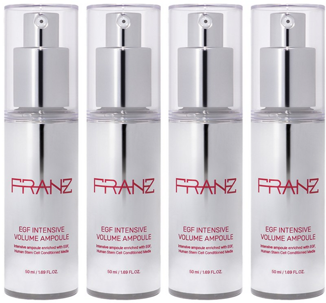 프란츠 고활성 EGF 인텐시브 줄기세포 볼륨앰플 50ml 탄력 앰플, 4개