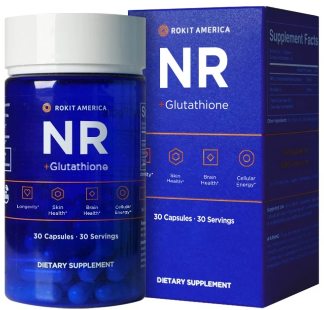 로킷헬스케어 NR + 글루타티온 베지 캡, 30정, 1개 - 쿠팡