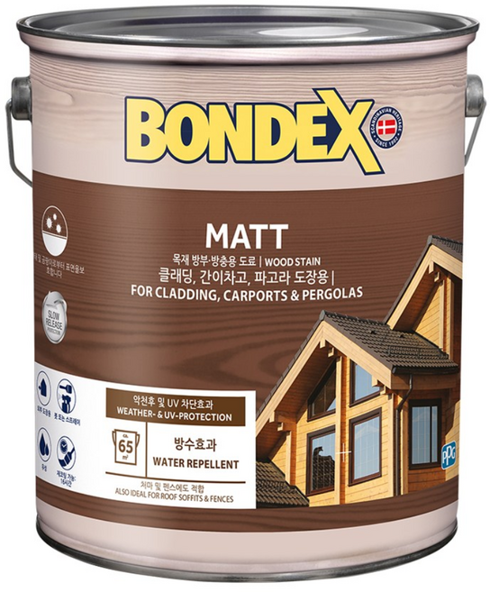 본덱스 오일스테인 5L, 1개, 733 월넛