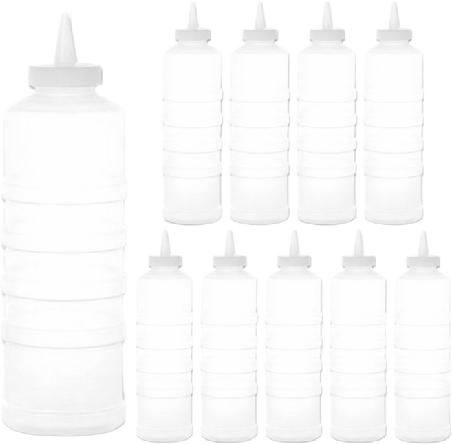 리빙창조 국산 잘라쓰는 소스통 1구, 10개, 700ml