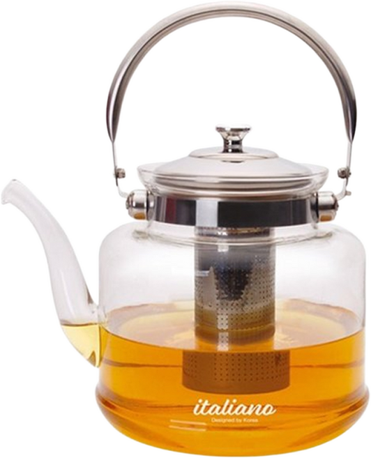 내열유리티포트1.5L sns공유 아이콘 카테고리 잡화 > 주방용품, 화이트, 1.5L, 1개