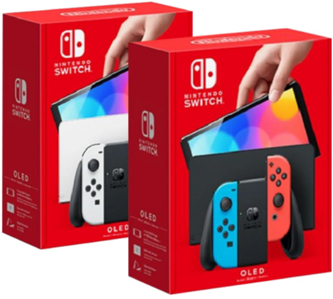 닌텐도 스위치 OLED 본체/정품/새상품/컬스, 네온블루
