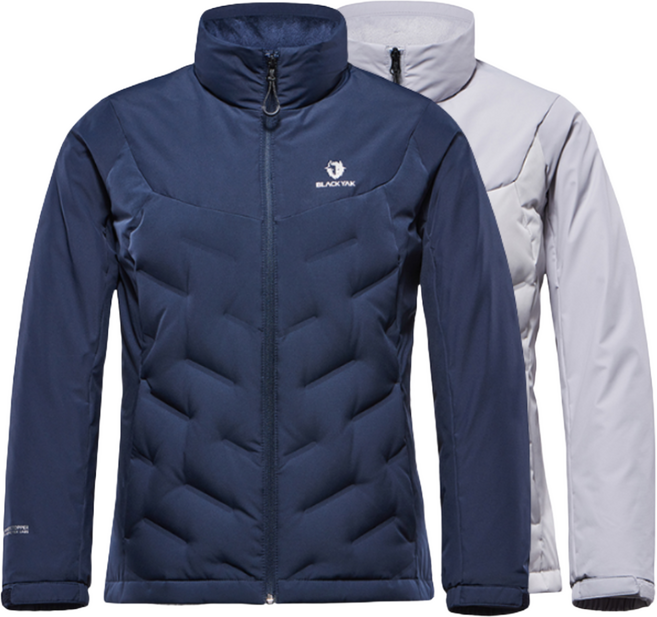 [매장발송] 블랙야크 여성용 경량 패딩 털빠짐 없는 방풍 보온 튜브 등산 패딩점퍼