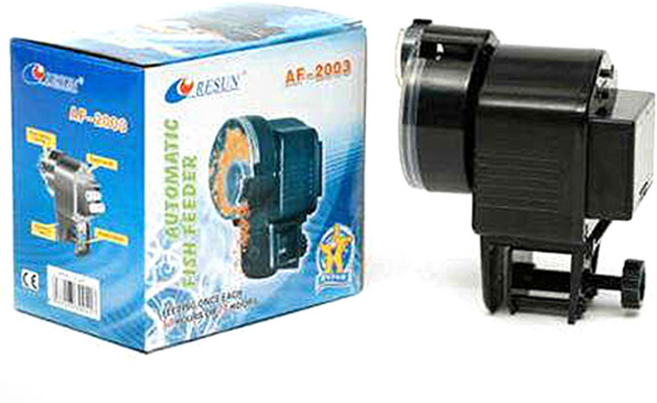 JK AF-2003 자동먹이급여기 열대어 금붕어 급식기 수족관 구피 피딩 급식기 오토, 1개