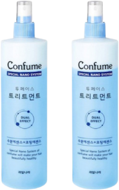 과일나라 컨퓸 투페이스 트리트먼트, 530ml, 2개