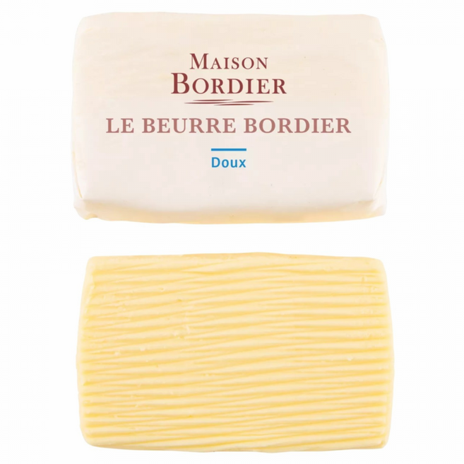 Le Beurre Bordier 보르디에 프랑스 무염 버터 묶음세트, 6개