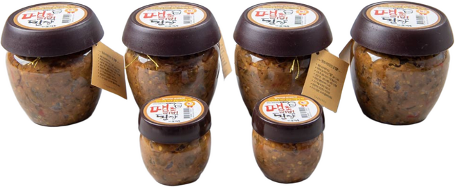 한칼식품 땡초비빔된장 번들기획, 530g, 4개