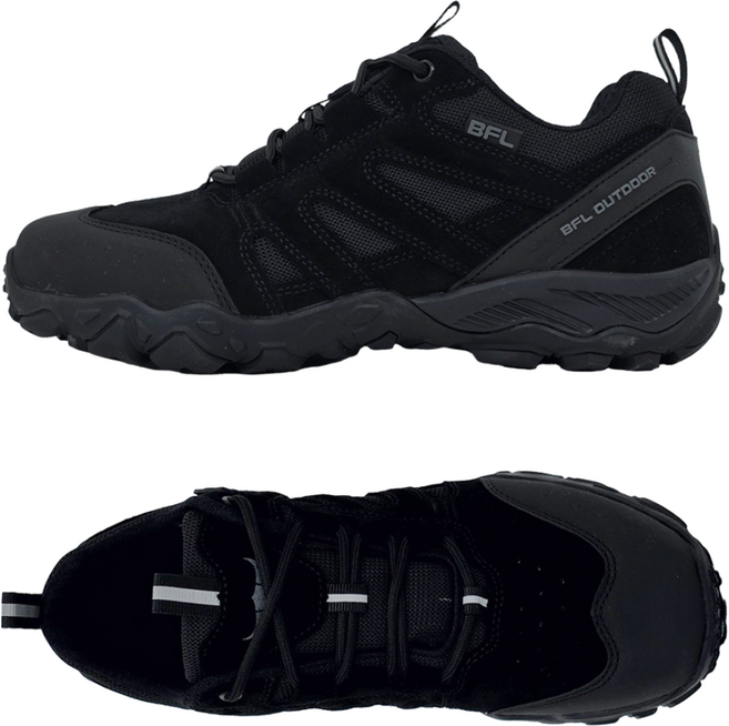 BFL 워킹화 TR66BK-U09 발편한 소가죽 트레킹화 아웃도어 6609