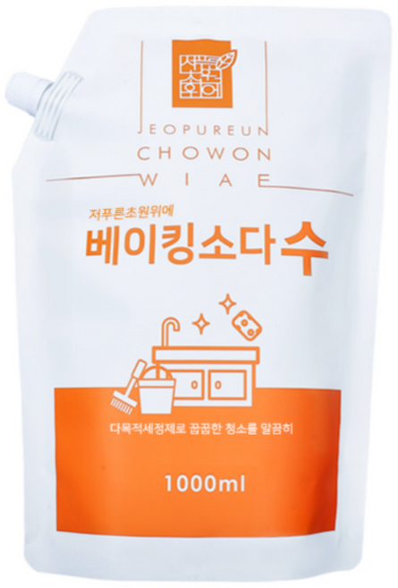 EWG 그린등급 원료 액상 베이킹소다수 액체세제, 1개