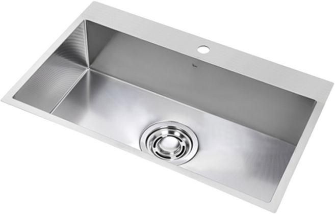 백조씽크 고니 사각씽크볼 ECNRW8630 리폼 엠보 주방싱크볼 싱크대교체, 씽크조+점보먹 배수구+스텐배수구커버, 1세트