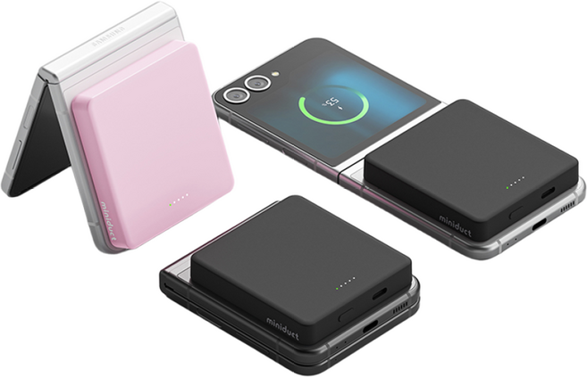 5위 - 미니덕트 맥세이프 미니 고속 무선보조배터리 4000mAh mi200DT, 매트 블랙