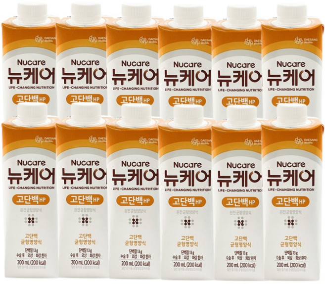 4위 - 뉴케어 고단백 HP 균형영양식, 200ml, 60개