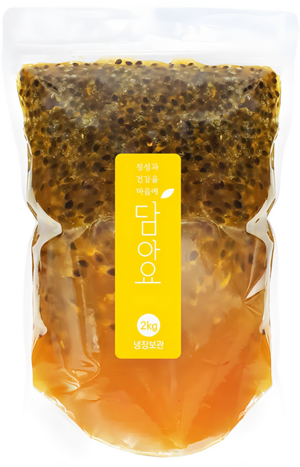 담아요 수제 백향과청(백향과청) 정백당, 2kg, 1개