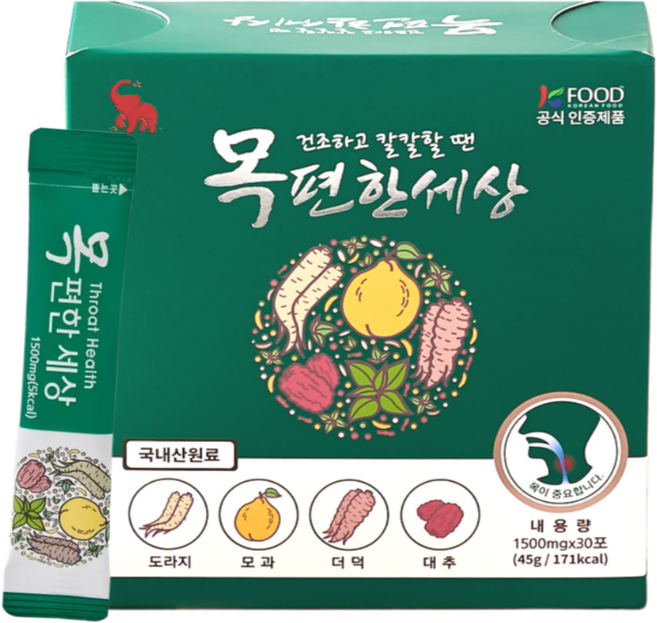 목편한세상 30포, 1.5g, 30개