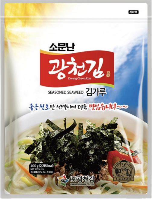 광천김 소문난 김가루, 400g, 1개