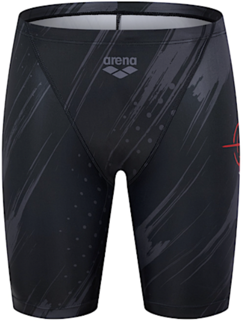 아레나 남성 실내 4부 수영복 A5SM1MD12 BLK