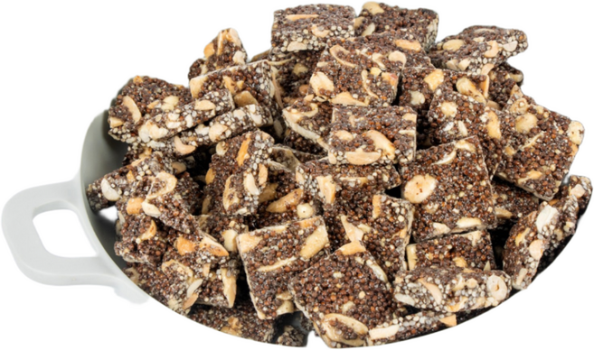 [입안 가득 고소함] 20년전통 뻥튀기곡물나라 들깨강정 깨강정 전통 간식 웰빙 스낵, 1개