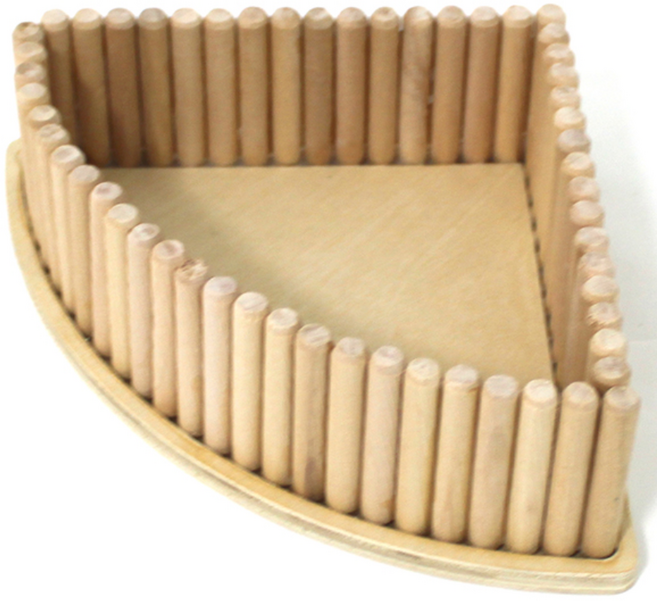 로직프리 햄스터 울타리 놀이터 햄테리어 화단, 1개, 코너형