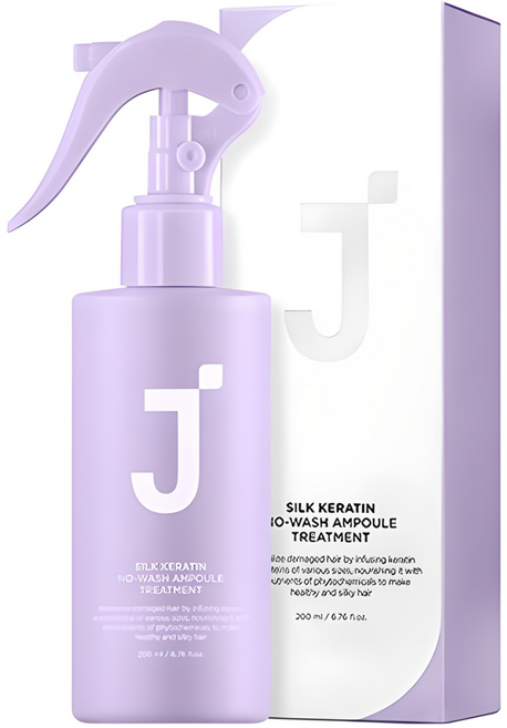 제이숲 실크 케라틴 노워시 앰플 트리트먼트 헤어미스트, 200ml, 1개