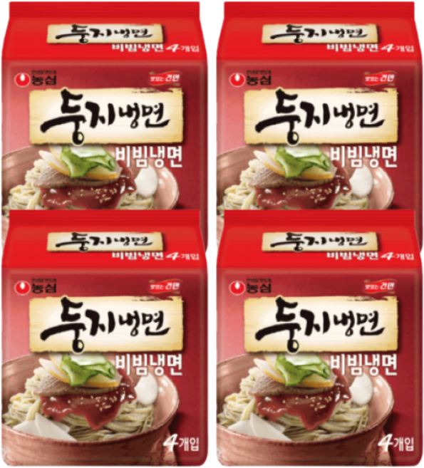 농심 둥지 비빔냉면, 16개