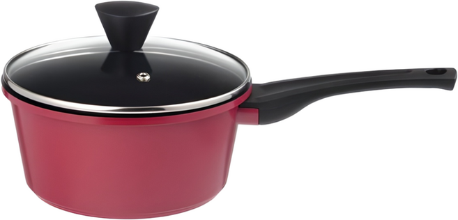 독일 콕스타 아델라 스페셜 주물 편수 18cm 양수 16cm 24cm 냄비, 버건디 편수