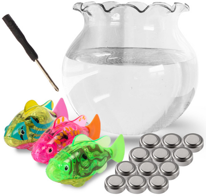 딩동펫 반려동물 캣 물고기 수족관 자동장난감, 랜덤 발송, 1세트