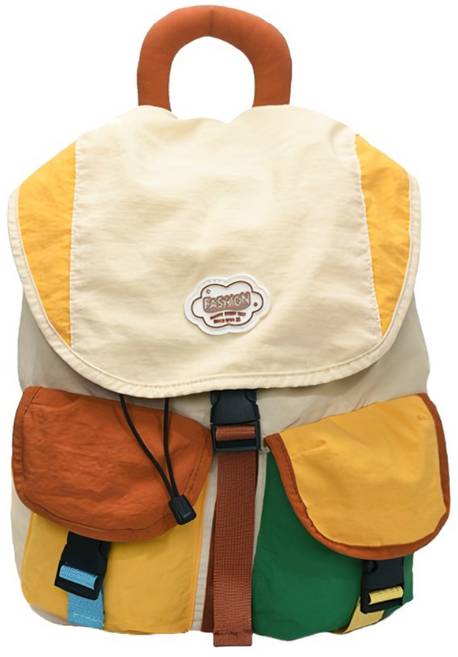 키즈트리 비비드 컬러 멀티 포켓 백팩 BB-418
