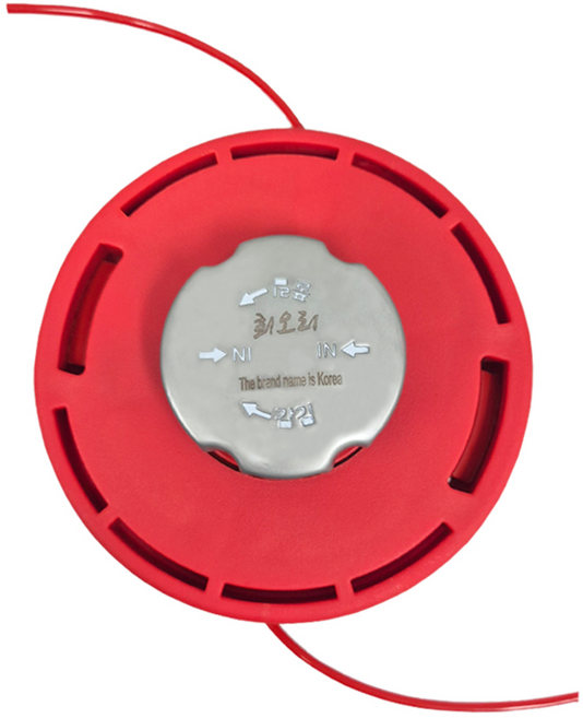 고급 예초기날 스텐 회오리 관통형 예초기용 나일론끈날 트리머헤드, 1개