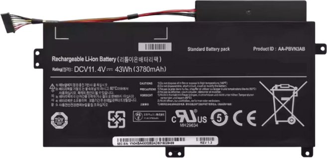 삼성 AA-PBVN3AB BA43-000358A 호환용 NT450R5J NT450R5E NT370R5E (무조건 배터리 모델명으로 구매하기)V, 1개