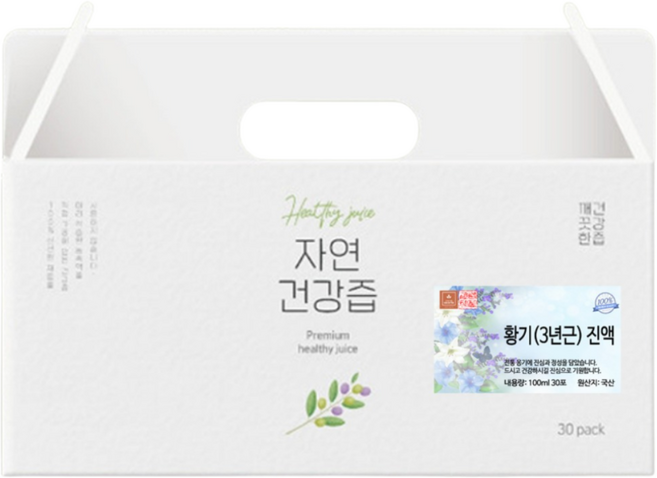 국산 황기 3년근 다년근황기 즙 차 건강즙 진액 엑기스 액기스 100ml 30개입, 3L, 1개