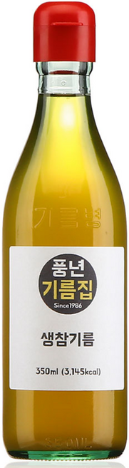 풍년기름집 생참기름, 350ml, 1개
