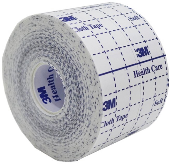 3M 롤형 부직포 테이프 5cm X 10m 1개 픽싱롤
