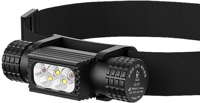 리와트 2200루멘 최강밝기 헤드랜턴 캠핑 등산 자전거 해루질 작업등 C타입 LC-37R, 1개
