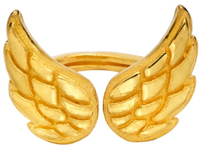 펠리체골드 24K 천사날개 순금 돌반지 3.75g (+선물포장) 예쁜돌반지 아기돌 돌반지 한돈 금테크 천사돌반지 돌선물 아기선물 기념일 가족선물