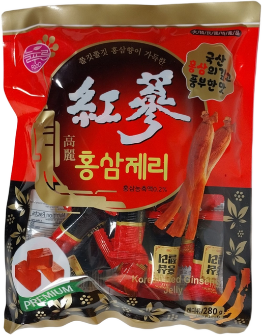 늘푸른 홍삼제리 280g (무료배송), 3개