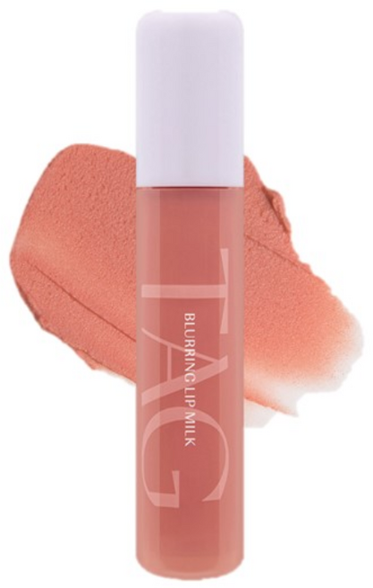 TAG 블러링 립 밀크, 1호 피치 휘핑, 3.6g, 1개