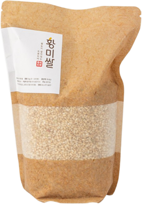 올쿠 황미쌀 1000지퍼백 동탄쌀 새벽쌀, 1개, 1kg