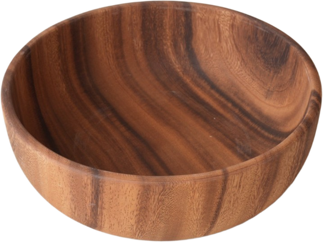 oood 우드 샐러드볼 나무 요거트 비빔기 원형 5종 (택1), XXL (23.5X8.8cm), 1개