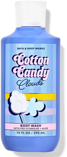 [Bath and Body Works]배스앤바디웍스 BBW 향기롭고 러블리한 코튼 캔디 클라우드, 바디워시, 1개, 295ml