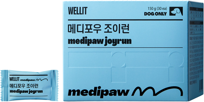 웰릿 메디포우 조이런 반려견 30개입 강아지, 30회분, 뼈/관절강화, 1개