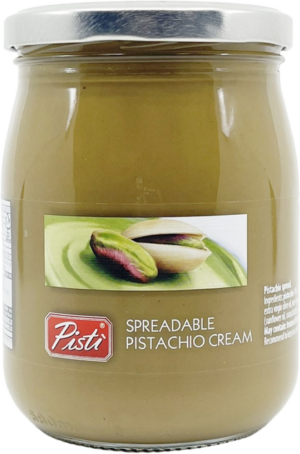 이탈리아 Pisti 피스티 시칠리안 피스타치오 스프레드 크림, 1박스, 600g
