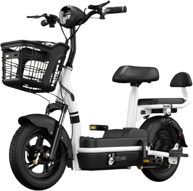 VELONA 충전식 고출력 전기 자전거 출퇴근 배달용 전동 접이식 미니 벨로 PAS 배달, 블랙, 탄소 섬유