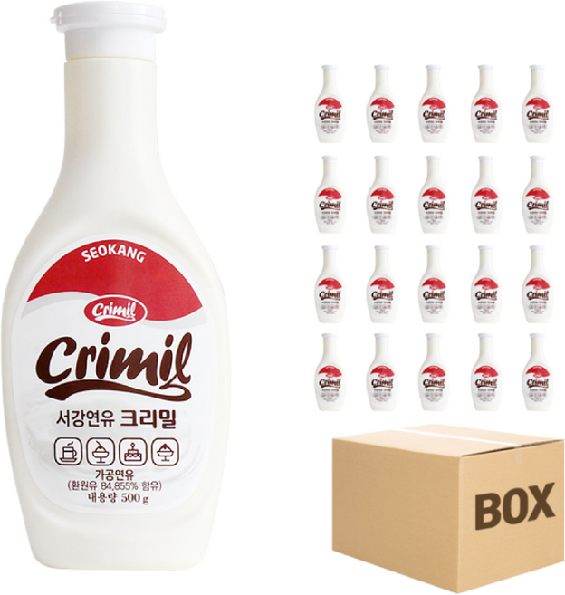 서강유업 연유 500g, 40개